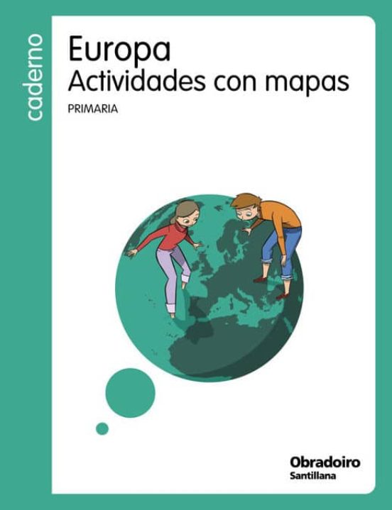 Caderno Actividades con Mapas Europa Gallego Ed 10