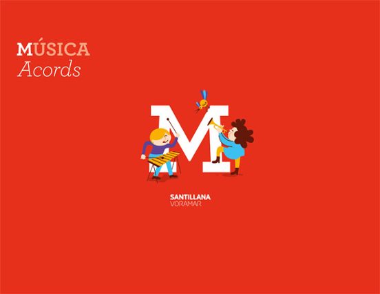 Musica + Recort 1º Educacion Primaria Serie Acords Ed 2019 Valencia