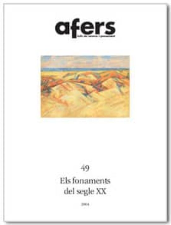 Afers Nº 49: Fonaments Del Segle Xx