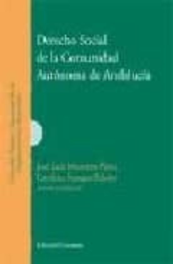 Derecho Social De La Comunidad Autonoma De Andalucia