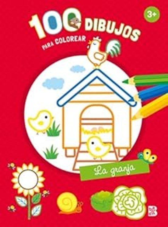 100 Dibujos Para Colorear - La Granja