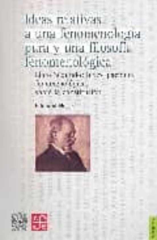 Ideas Relativas A Una Fenomenologia Pura Y Una Filosofia Fenomeno Logi
