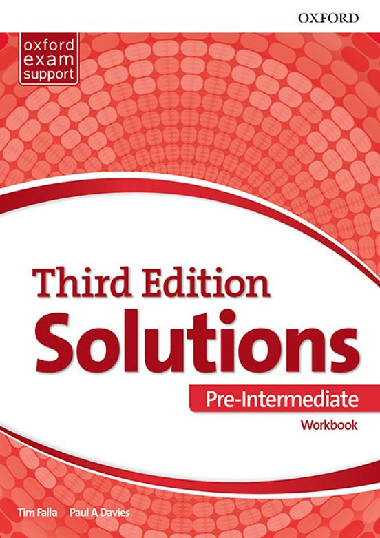 Solutions Pre-Intermediate Workbook 3º Edicion Pack Mec