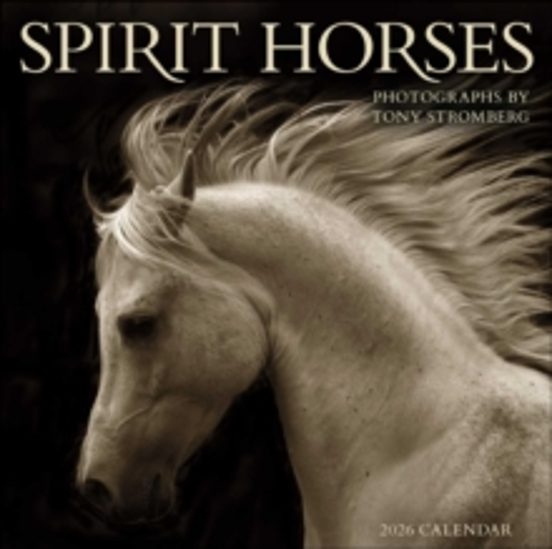 Spirit Horses 2026 Wall Calendar By Tony Stromberg