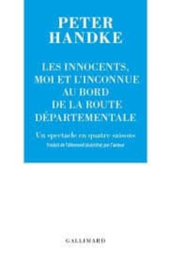 Les Innocents Moi Et Linconnue Au Bords De La Route Départementale