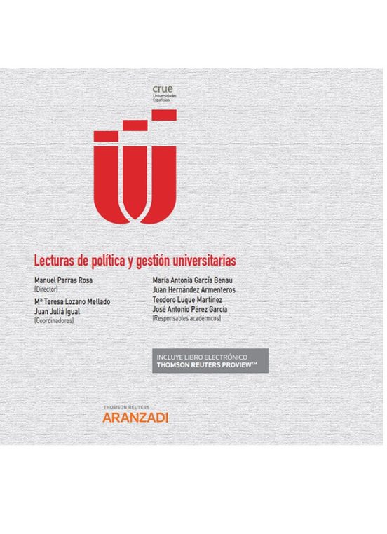 Lecturas De Política Y Gestión Universitarias