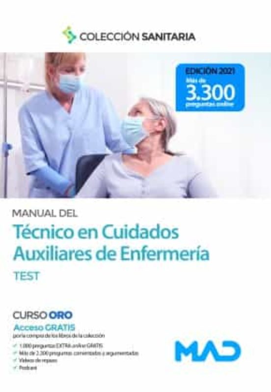 Manual Del Técnico En Cuidados Auxiliares De Enfermería. Test