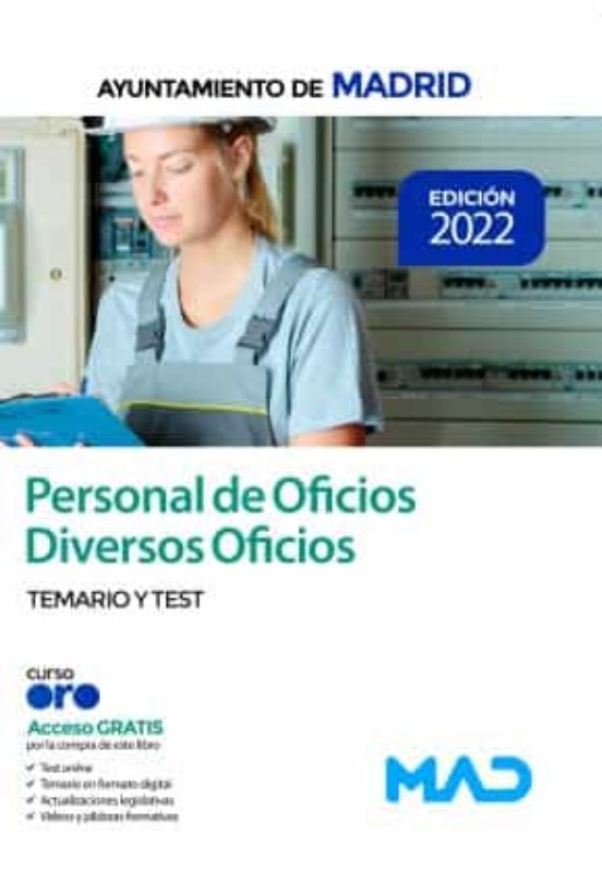 Personal De Oficios. Diversos Oficios Del Ayuntamiento De Madrid Temar