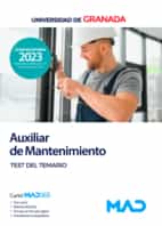 Auxiliar De Mantenimiento. Test Del Temario Universidad De Granada