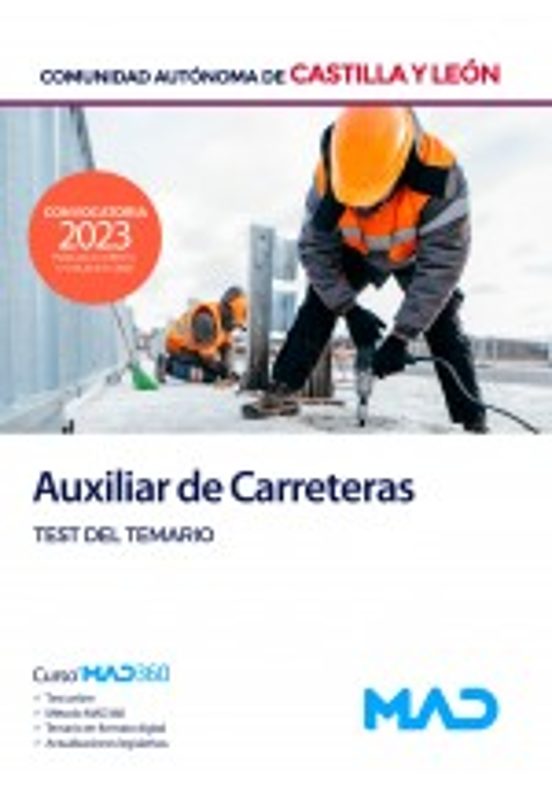Auxiliar De Carreteras De La Comunidad Autonoma De Castilla Y Leon. Te