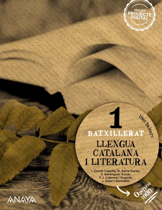 Llengua Catalana I Literatura 1º Bachillerato Islas Balears