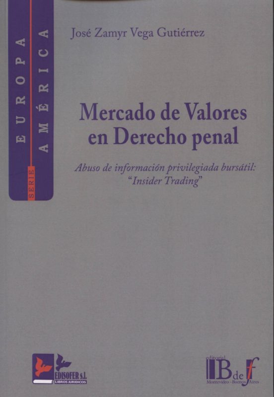 Mercado de Valores en Derecho Penal