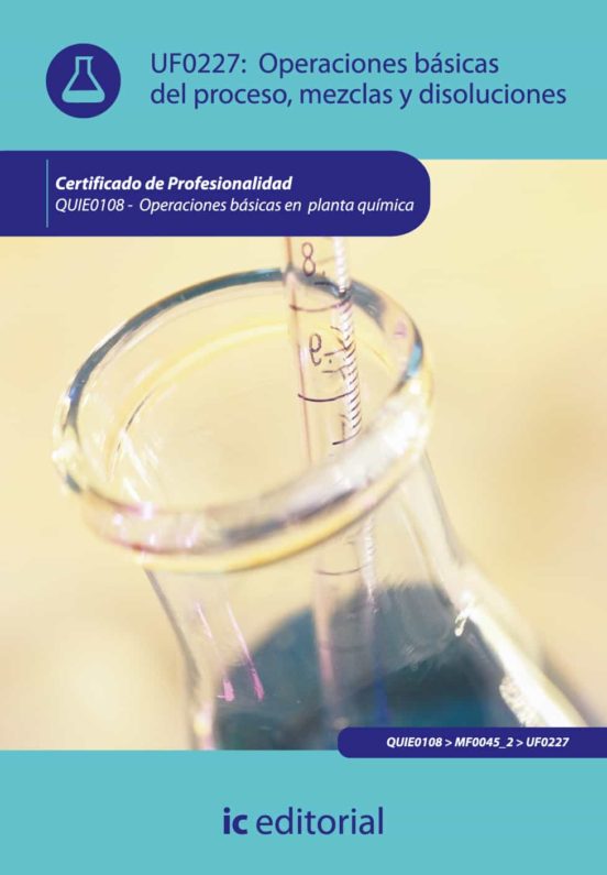 Quie0108 Operaciones Basicas Del Proceso Mezclas Y Disolucion