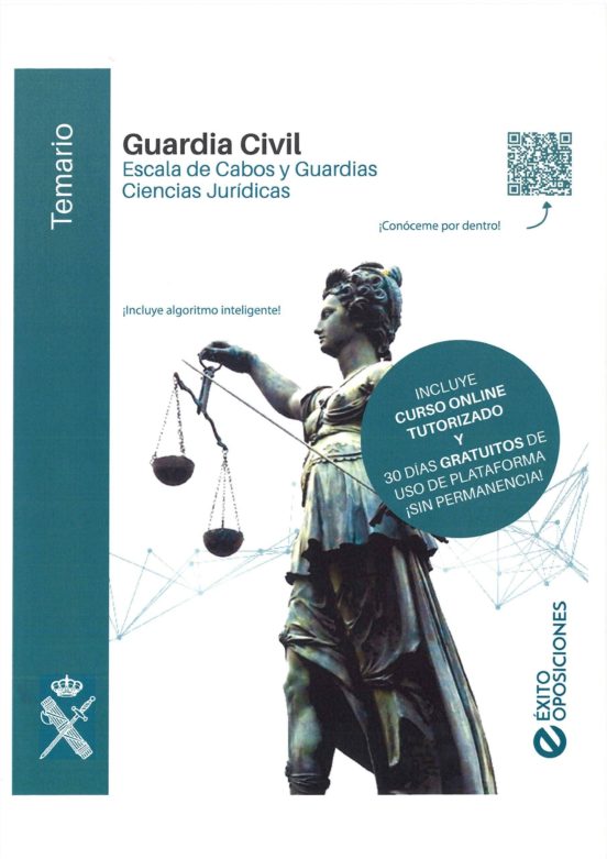 Temario Guardia Civil Escala de Cabos y Guardias Ciencias Juridic As