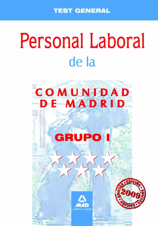 Personal Laboral De La Comunidad De Madrid Grupo I: Test Del Tema Rio
