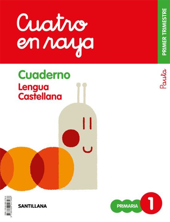 Lengua 1º Educacion Primaria Cuatro En Raya Cuaderno 1 Pauta Cas Ed 20