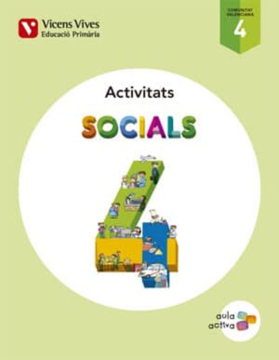 Quad.socials 4º Primaria Aula Activa Ed 2015 Valencia