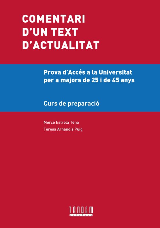 Comentari D Un Text D Actualitat