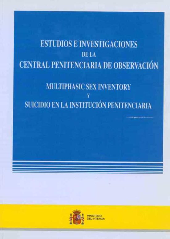Estudios E Investigaciones De La Central Penitenciaria De Observa Cion