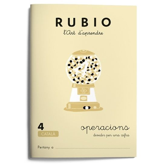 L Art D Aprendre. Operacions Rubio 4