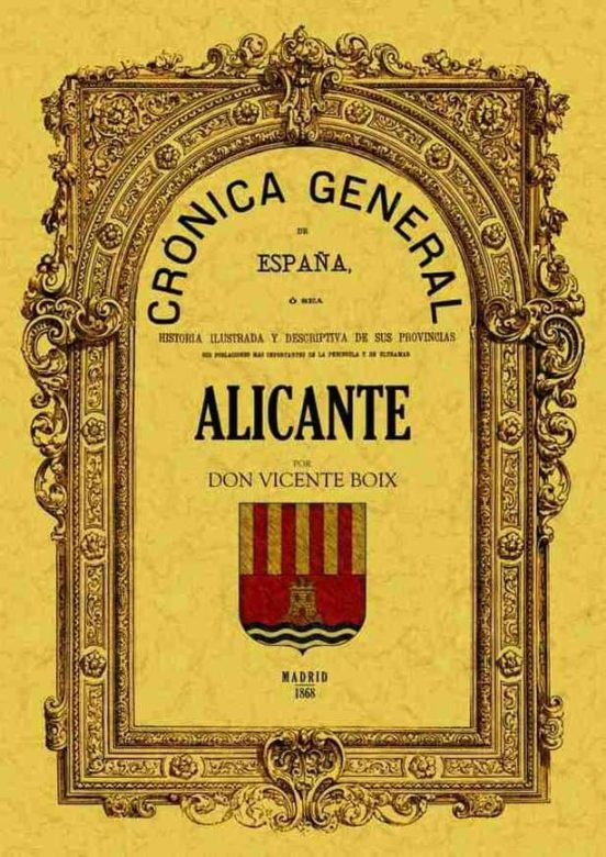 Cronica De La Provincia De Alicante