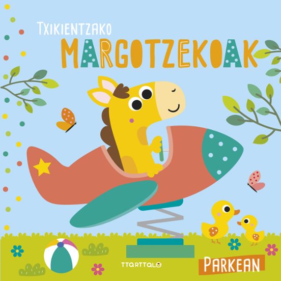Txikientzako Margotzekoak: Parkean