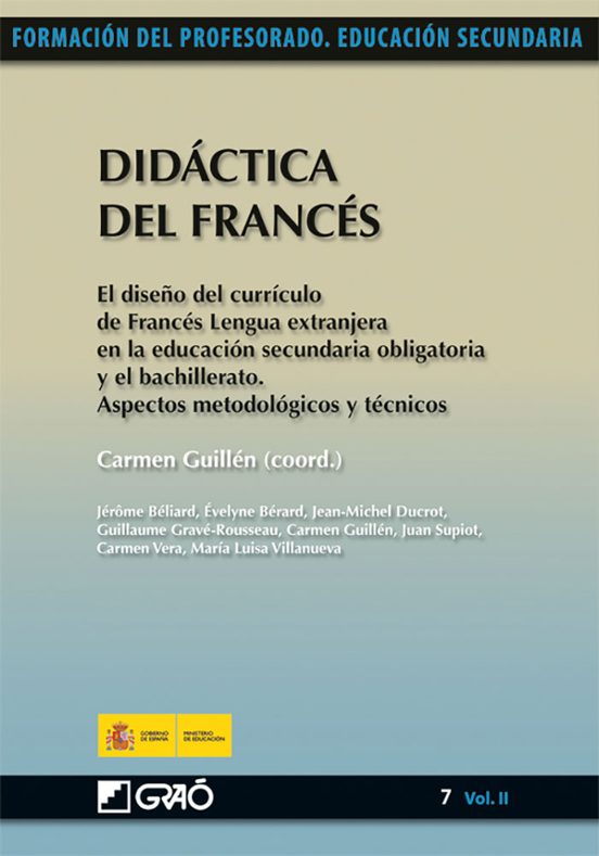 Didactica Del Frances. Formacion Del Profesorado