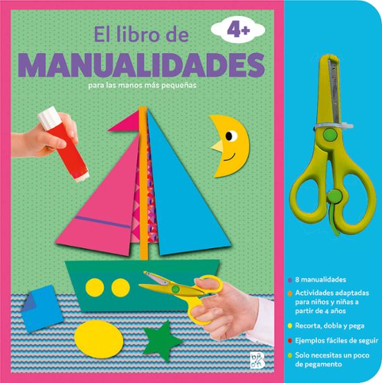 El Libro De Manualidades Con Tijeras +4