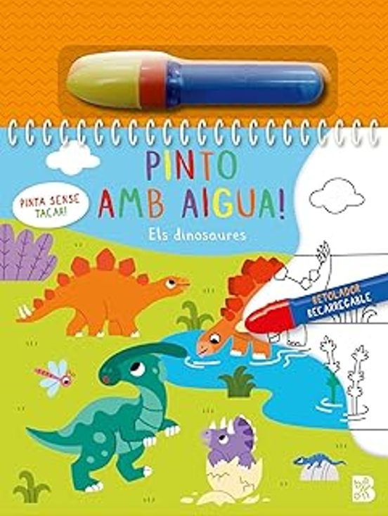Pinto Amb Aigua - Els Dinosaures