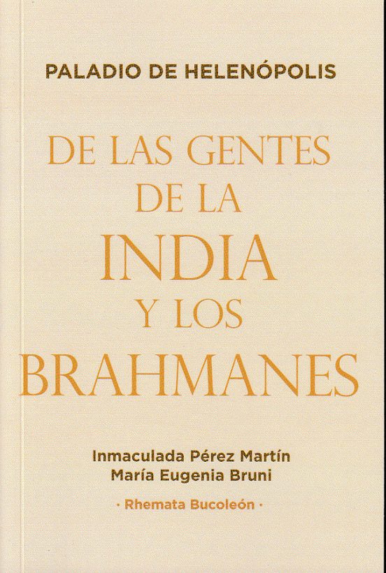 De Las Gentes De La India Y Los Brahmanes