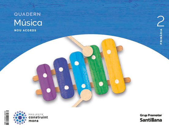 Musica 2º Educacion Primaria Quadern Nou Acords Catala Ed 2023