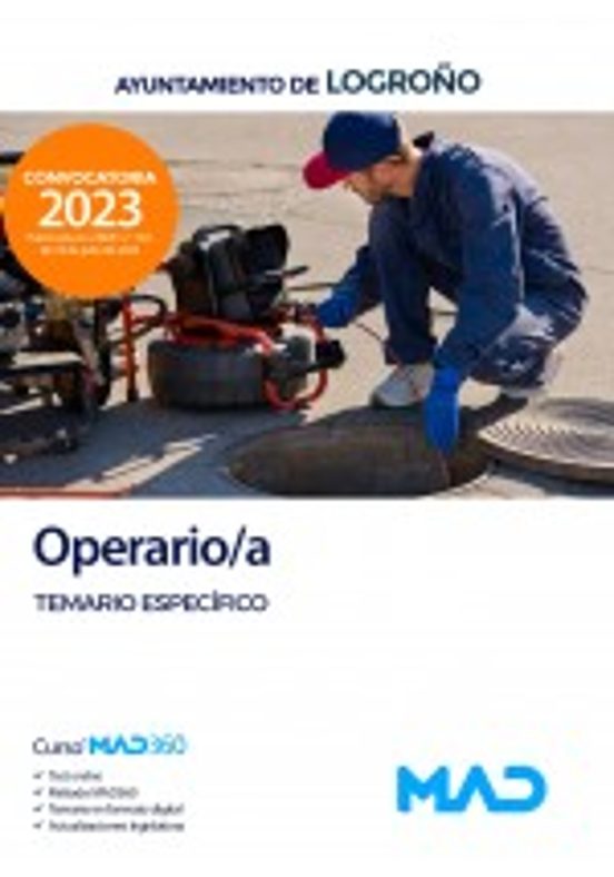 Operario/a Del Ayuntamiento De Logroño. Temario Específico