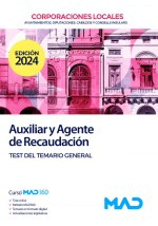 Auxiliar Y Agente De Recaudacion De Corporaciones Locales. Test Del Te