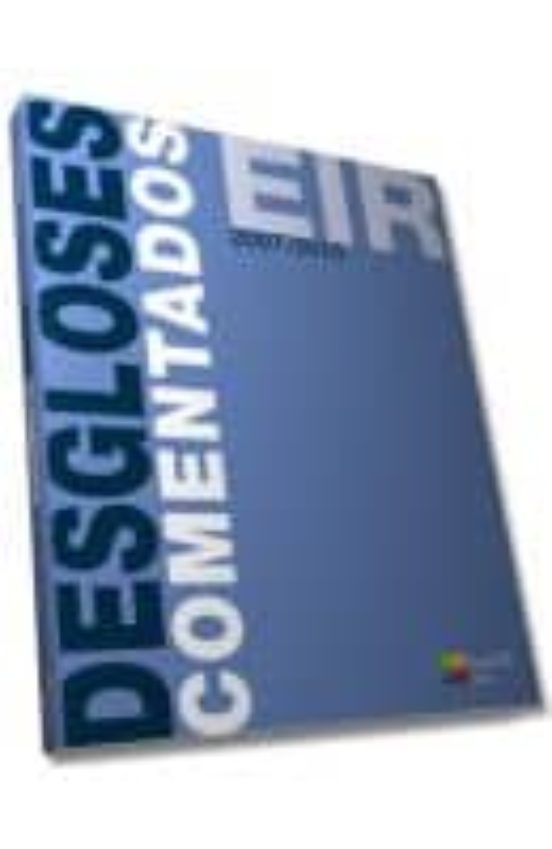 Manual Cto De Desgloses Eir Comentados 2007-2015