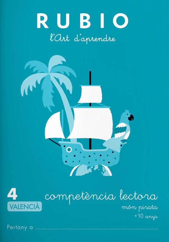 Rubio. Competència Lectora 4 Món Pirata Valencia
