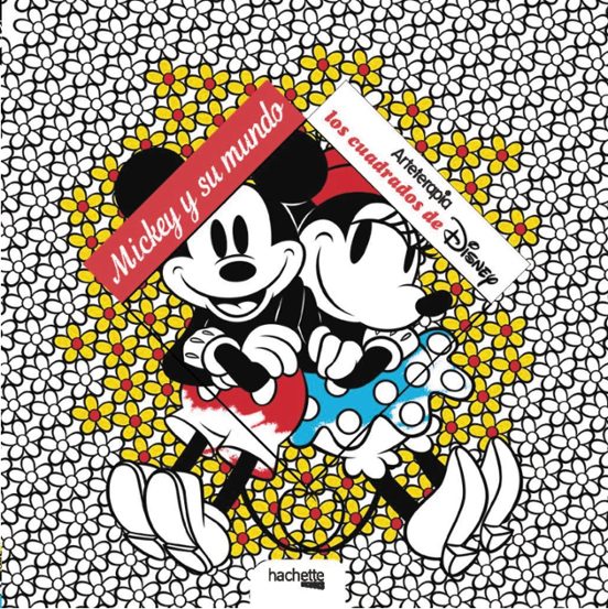 Arteterapia. Los Cuadrados De Disney. Mickey Y Su Mundo