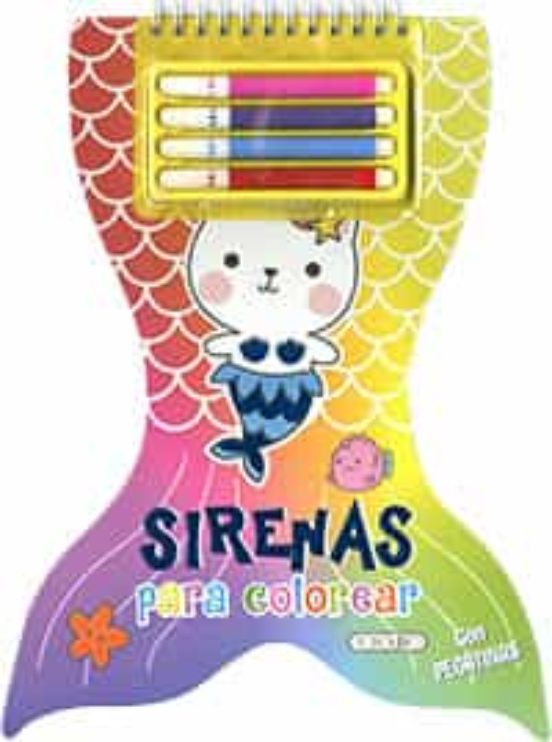 Sirenas para Colorear