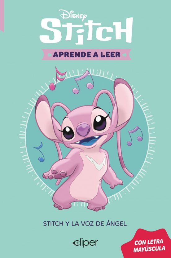 Disney. Aprende A Leer Con Letra Mayúscula - Stitch Y La Voz De Ç Ngel