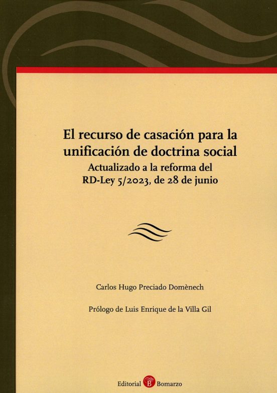 Recurso De Casación Para La Unificación De Doctrina Social.actualizado