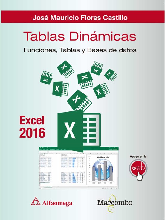 Tablas Dinamicas Con Excel 2016: Funciones Tablas Y Base De Datos