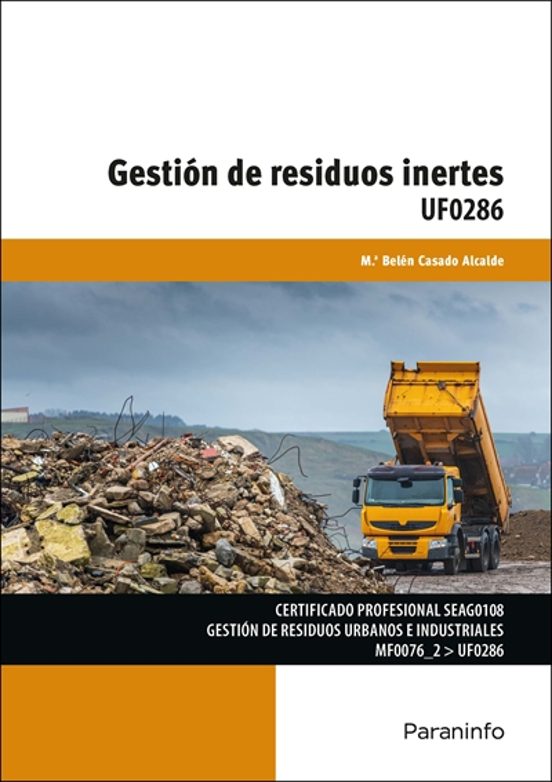 Uf0286 - Gestión De Residuos Inertes