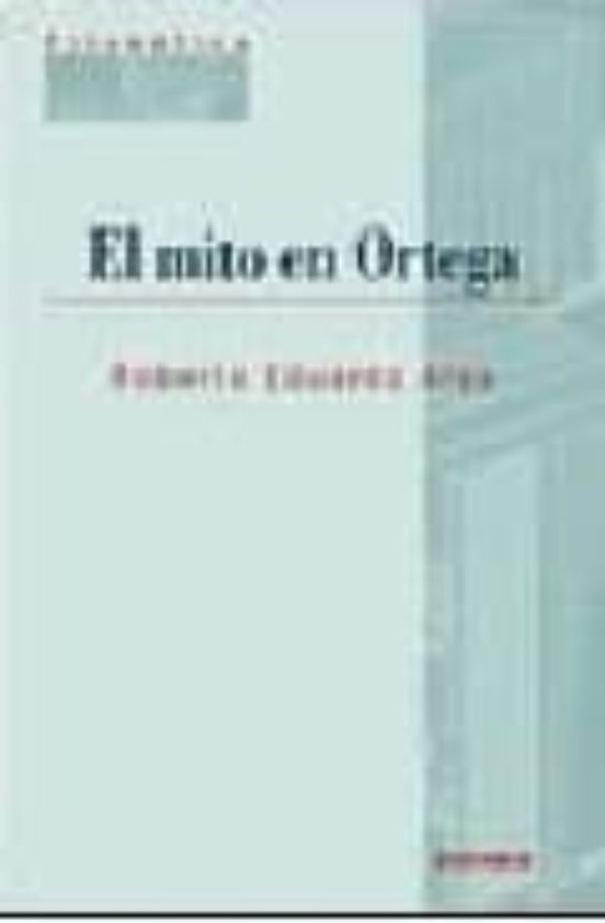 El Mito En Ortega