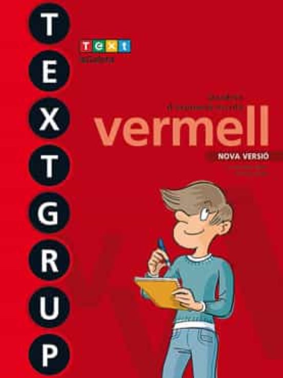 Quadern Textgrup 5 Vermell