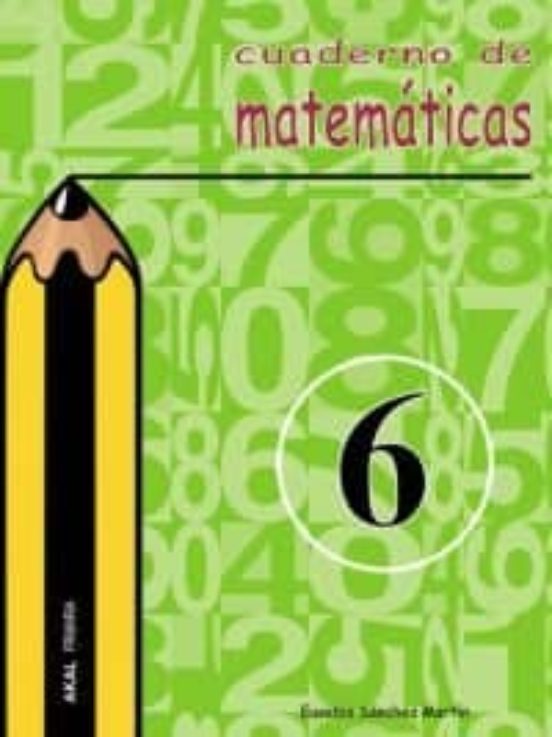 Cuaderno De Matematicas 6
