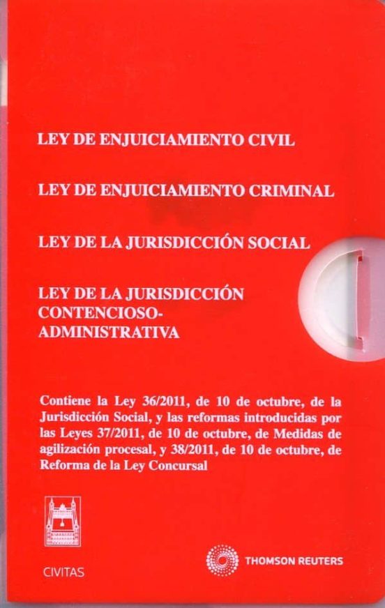 Pack Reformas Procesales : Ley De Enjuiciamiento Civil Ley De En Juici