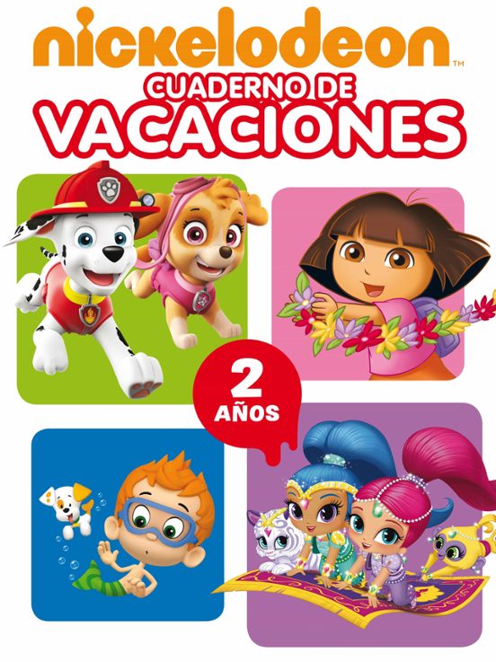 Nickelodeon: Cuaderno De Vacaciones - 2 Años