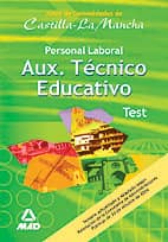 Auxiliar Tecnico Educativo. Personal Laboral Junta De Castilla La Manc