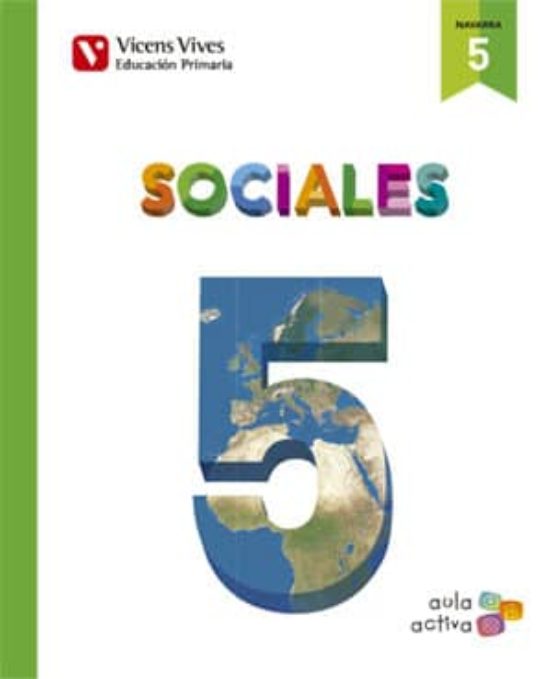 Sociales 5. L. Alumno y Separata Navarra. 5º Educacion P