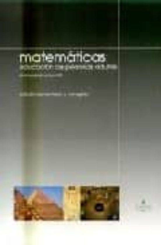 Matematicas: Educacion De Personas Adultas