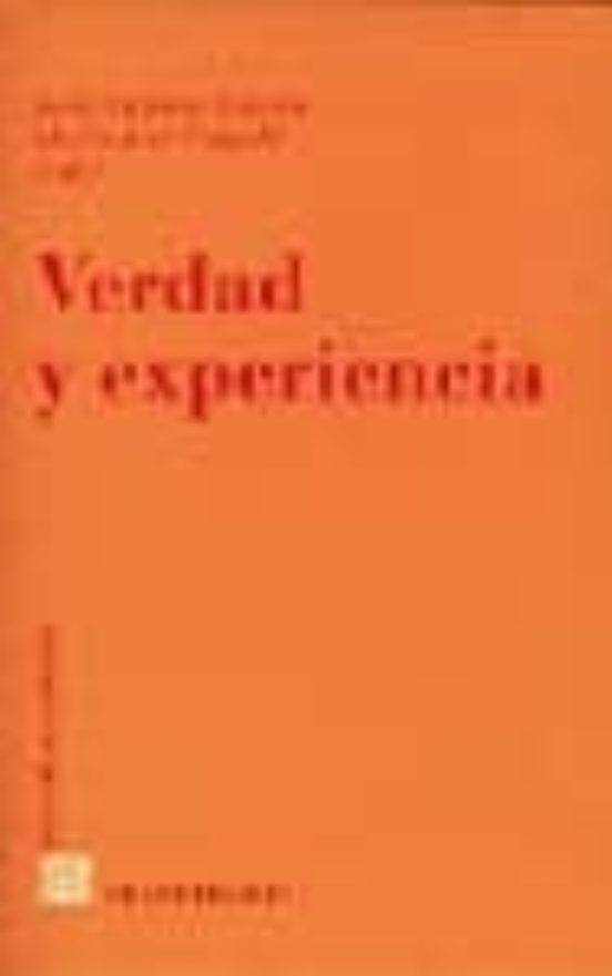 Verdad Y Experiencia